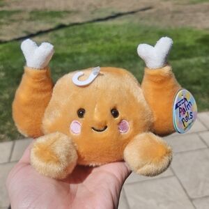 NWT Wishbone Turkey Palm Pals Seasonal Thanksgiving Food Plush